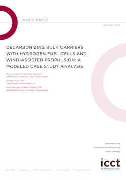 Decarbonizing Bulk Carriers with Hydrogen Fuel Cells and Wind-Assisted Propulsion: a Modeled Case Study Analysis